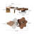 Elegant Cloud-Inspired Coffee Table Set by Callingwood Modern Living Room Furniture Stylish and Functional Nesting Tables for Home