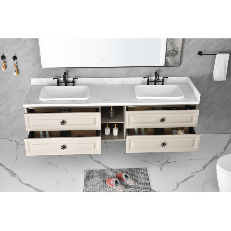 Meuble-lavabo pour salle de bain Doulble Sink