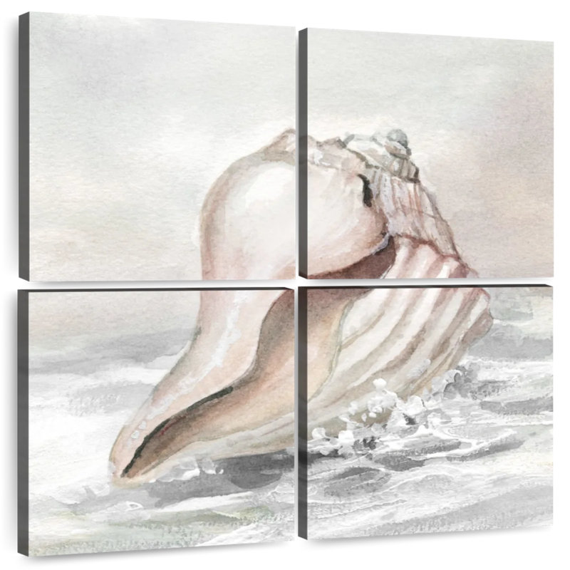 Aletra Shell Washed Ashore II, 50" H x 50" W