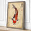Koi in Stillness Japandi - Wrapped Canvas-1647070592-1647070615