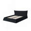 Lit plateforme tapissier en velours-304599-304597