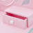  Teamson Kids Princess Rapunzel Wooden Play Vanity Table & Stool Set, Pink & Gray
