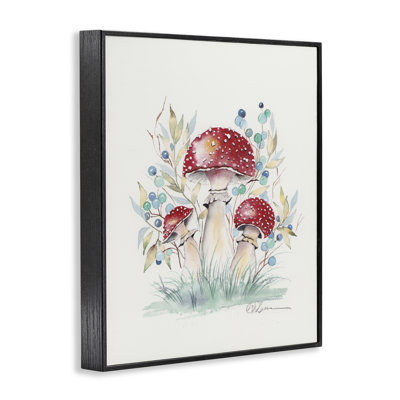 Estampe numérique champignon Toadstool, design par Cady