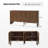 Martha 63"Wide Modern 4 Door Fluted Sideboard with Cable Management-685677348