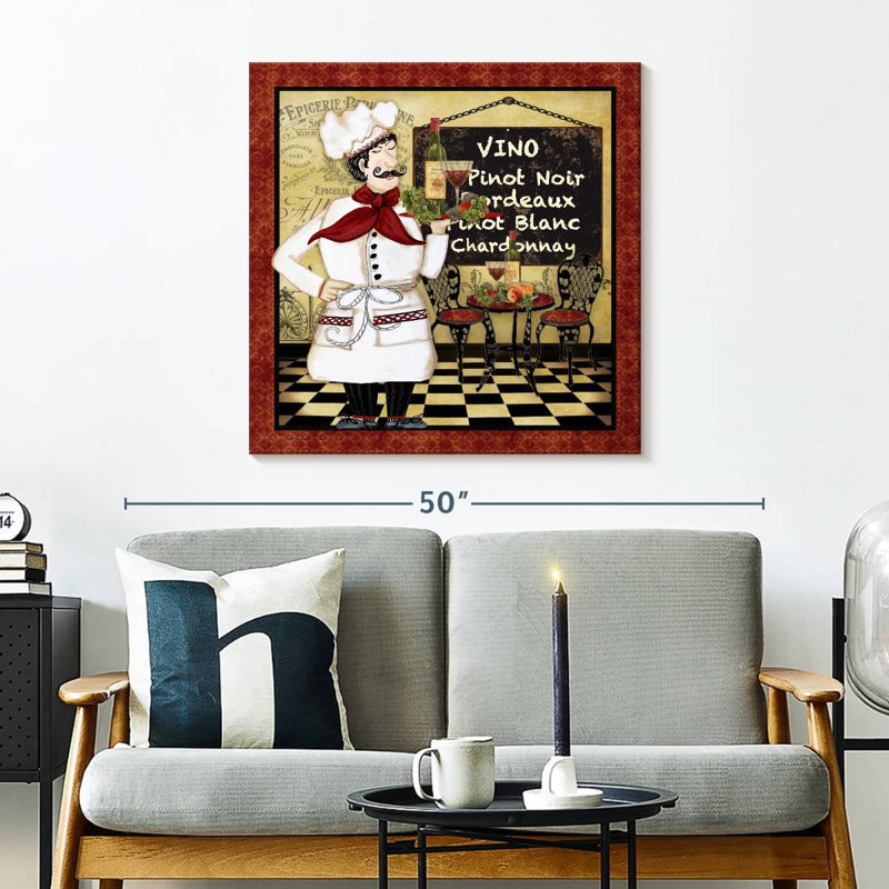 Yarlin Bistro Chef, 30" H x 30" W
