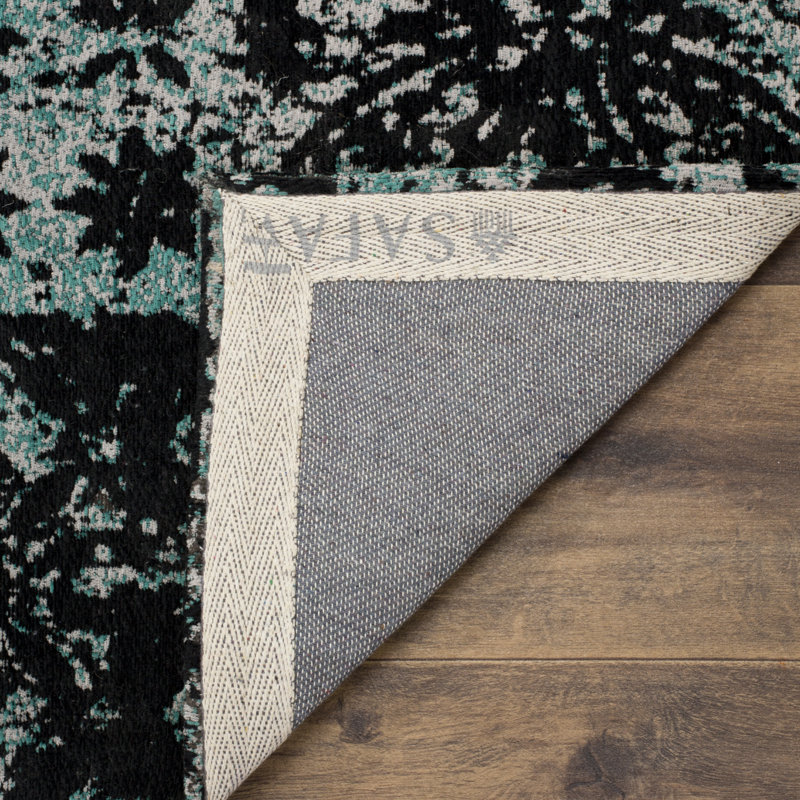 Tapis bleu/noir sud-ouest Goulburn, Rectangle 3 pi x 5 pi