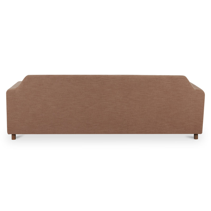 Finch Sofa, Sunbaked Clay Linen Blend