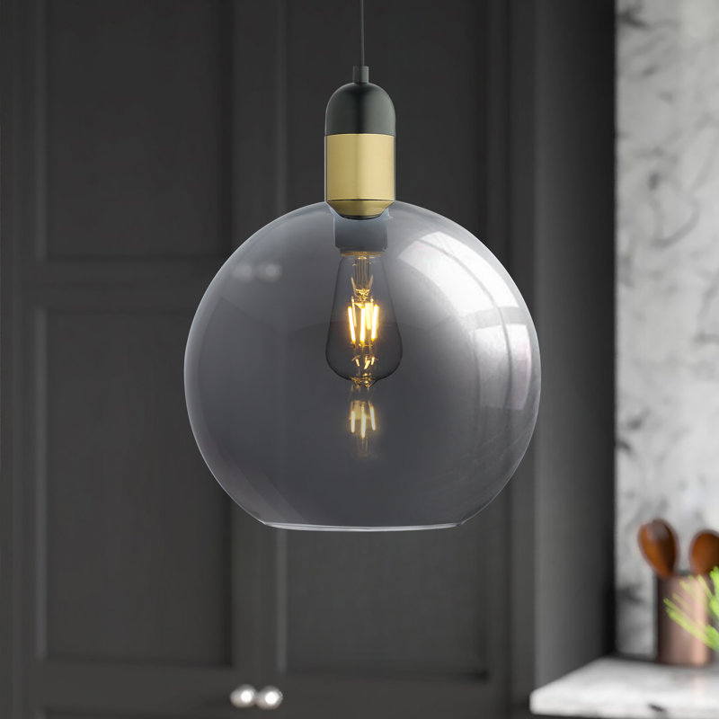 Aguero 1 -Light Single Globe Pendant Light