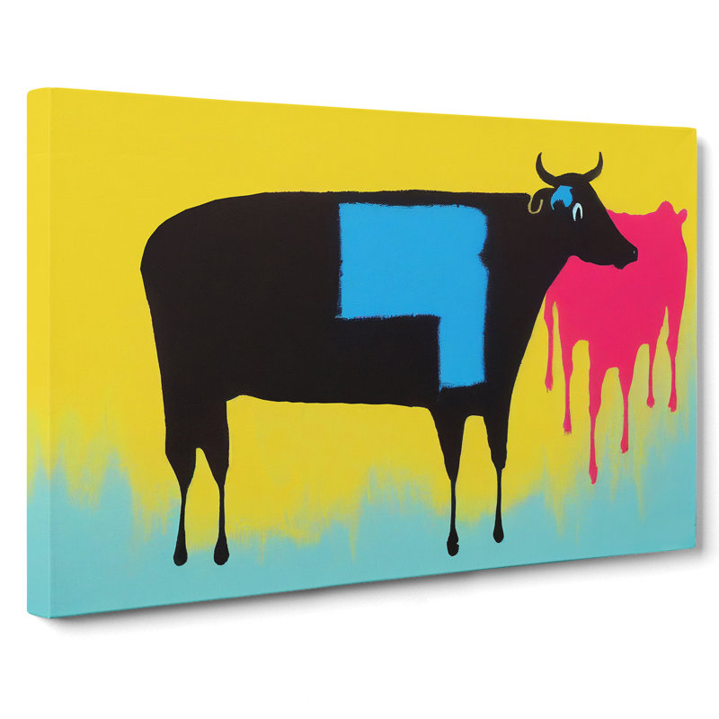 Cow Abstract Vol.4 - Wrapped Canvas, 35cm H x 50cm W x 3cm D