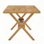 71 * 35.4 inch walnut MDF splicing desktop with X-shaped metal frame dining table. Modern industrial style multifunctional dining table for household dining, suitable for 6-8 people.-1165035970