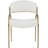 17.72'' H Upholstered Metal Armchair-360663309-360663298