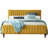 Spencer Catisha Upholstered Tufted Platform Bed-756218907-716599104