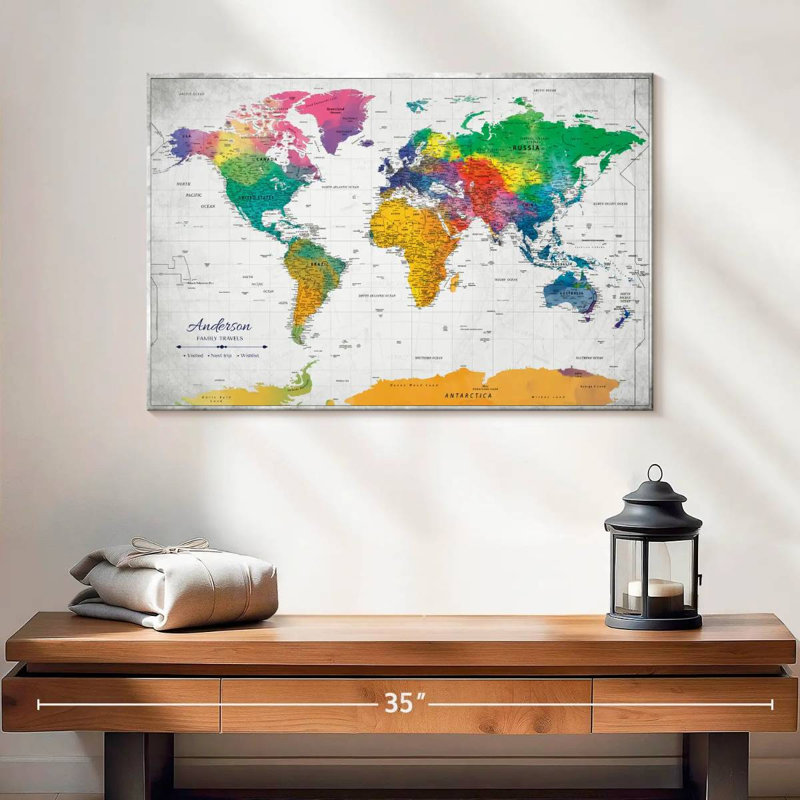 Épinglettes personnalisées Family II World Altaira, H 16 po x l 24 po, Oui