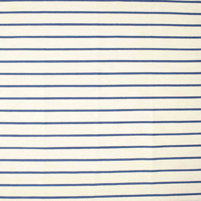 Tapis blanc/bleu contemporain