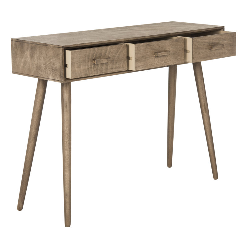 Lynfield 106cm Console Table, Desert Brown