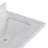 Ariel Kelly 61 Inch Double Rectangular Sink Bathroom Vanity With Italian Carrara Marble Countertop-105988795