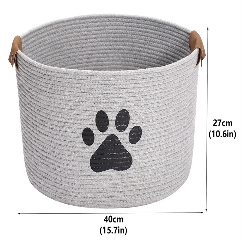 Brayden Studio Fabric Decorative Basket