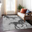 Tapis gris intérieur / extérieur lavable à la machine Cinead ACN1717-104847964