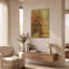 «Covered Bridge» par White Ladder, art mural en métal doré, 24 po x 36 po-988374051