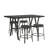 Johntae 4 - Person Trestle Dining Set