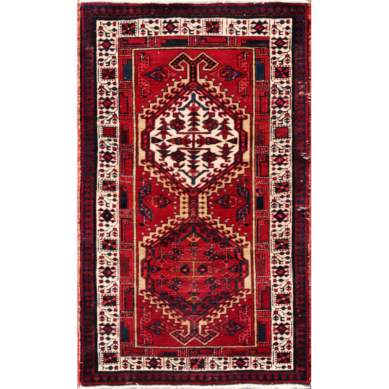 Onecimo Wool Oriental Area Rug