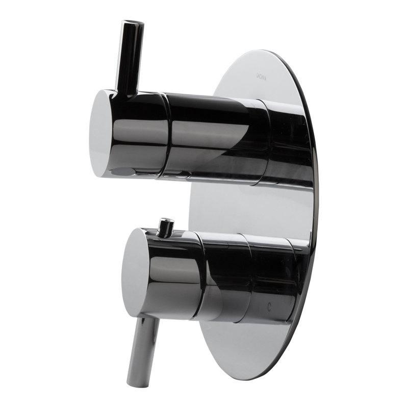 Cigno Built-in Faucet Trim, Polished Chrome
