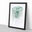 Green Jellyfish by George Shaw - Framed Print-55620917-55620921