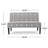 Nhat 50" W Upholstered Linen Loveseat-210805155