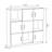 Allynn Storage Bookcase-280910308