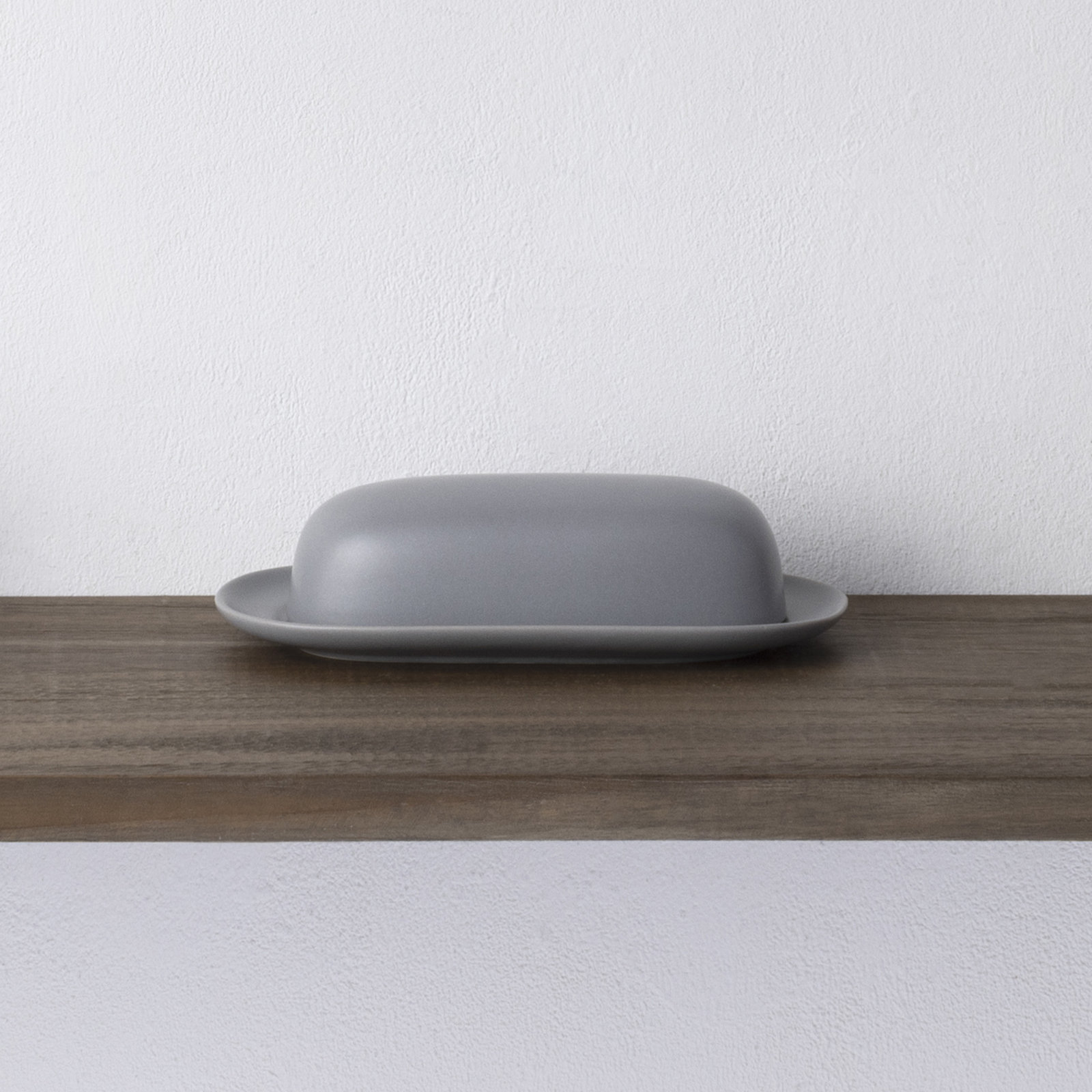 Colorwave Butter Dish, Slate, 8.4'' W X 2.6'' H