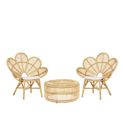 Mable 2 Seater Rattan Conversation Set