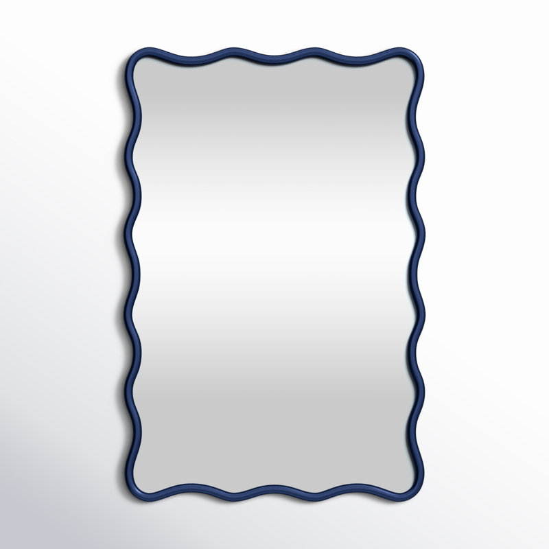 Angelo Rectangle Mirror, Navy