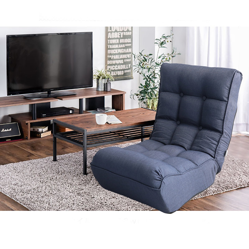 Chaise simple inclinable japonaise, Navy