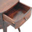 Keven 45cm W Solid Wood Bedside Table