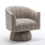 Fauteuil demi-tonneau pivotant en similicuir-1782786451-1753182481