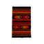 Wool Abstract Area Rug in Red/Black