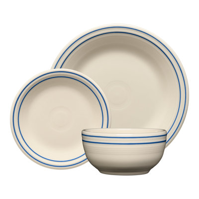 Fiesta Americana Lapis Band 3-Piece Place Setting, Service For 1