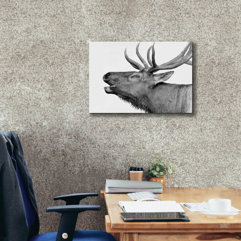 «Deer» par PhotoINC Studio, H 18 po x l 26 po x P 0,75 po