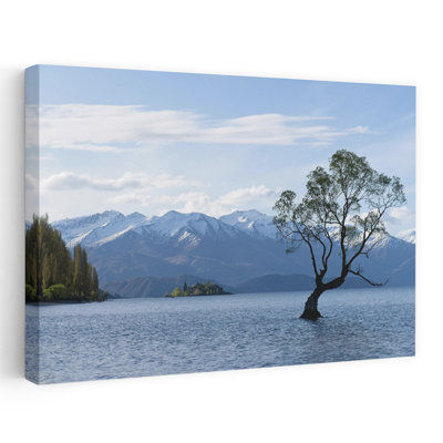 Art contemporain, art contemporain abstrait arbre de montagne