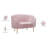 Ritz 43.5" Wide Velvet Barrel Chair-985618157