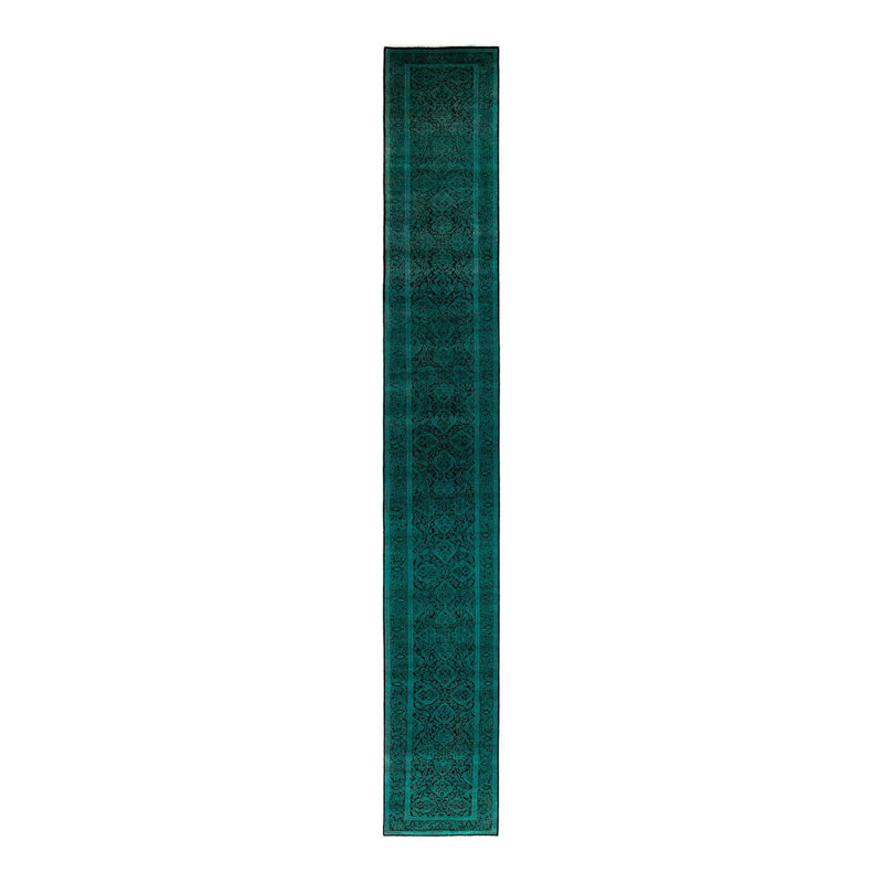 Tapis noué à la main Weirsky - One-of-a-Kind Weirsky - Vert
