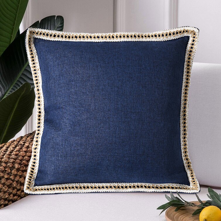 burlap outdoor pillows