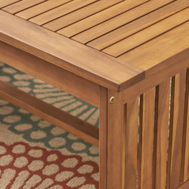 Outdoor Coffee Table, Brown Antique Bronze