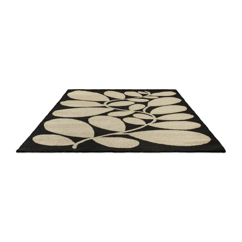 Sycamore Hand Tufted Floral Area Rug, Rectangle 4'7" x 6'6"