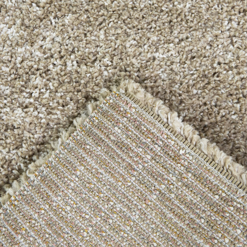 Bircotes Cream Modern Gradient Area Rug, Rectangle 5'3" x 6'12"