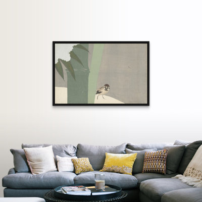 «Bamboo in the Snow, 1909» par Kamisaka Sekka, reproduction d'art graphique sur toile
