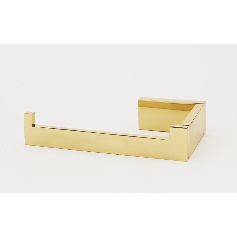 Linear TISSUE HOLDER, Polished Brass