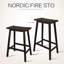 Tabouret de bar en bois massif