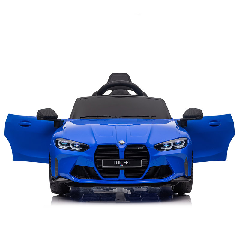 Voiture sous-marine pour enfants M4 sous licence 12V 12V, télécommande, Bluetooth, Bleu