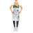 No Pattern Bib Apron
